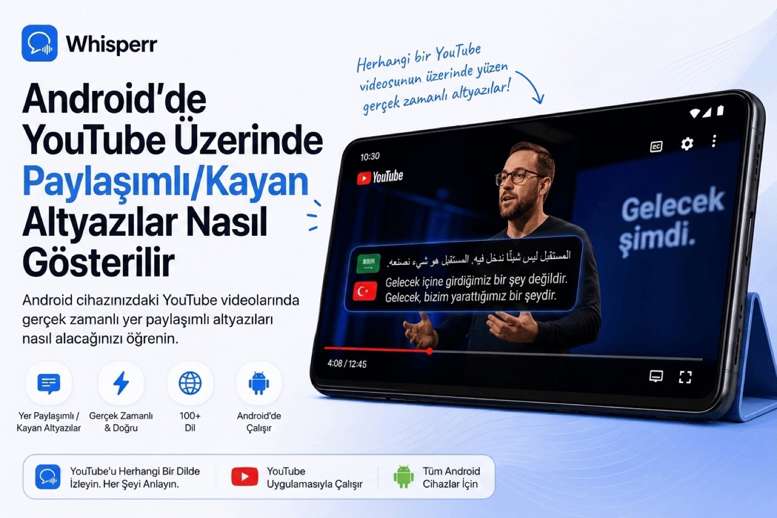 Android'de YouTube'da Kayan Altyazılar Nasıl Gösterilir?
