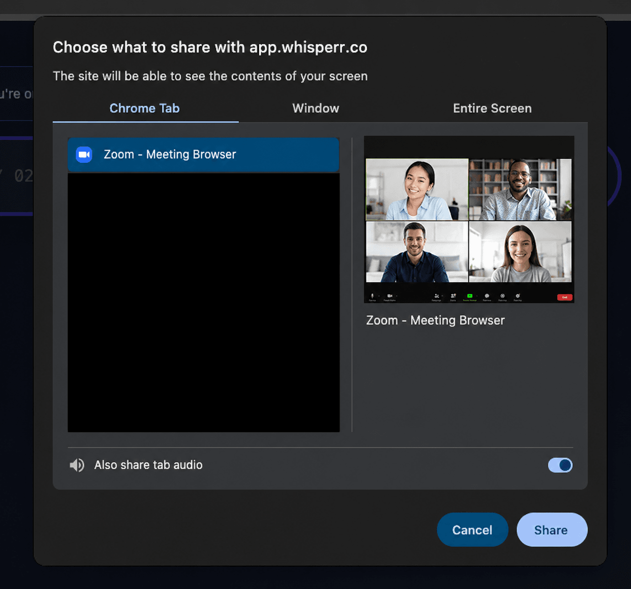 screen capture chrome select tab zoom web app.png