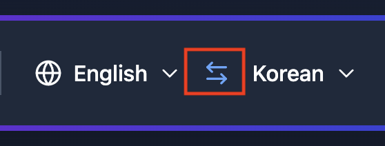 web app select korean language direction.png