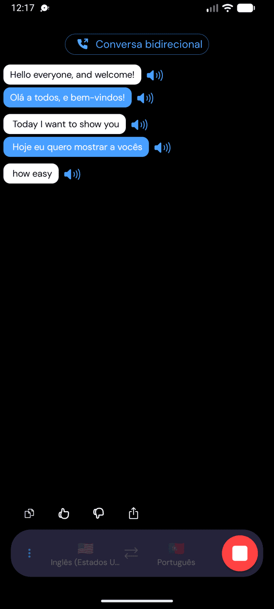 Live transcription and translation on Android with Speech Mode on