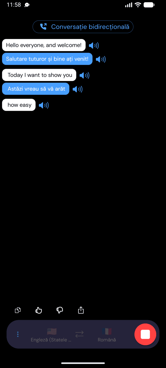 Live transcription and translation on Android with Speech Mode on
